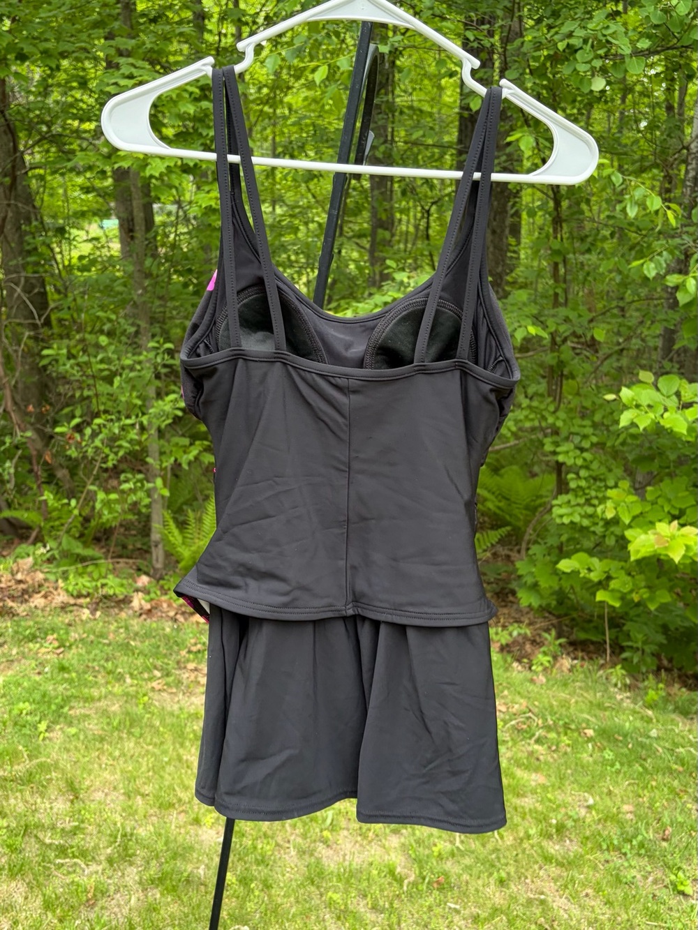 Miraclesuit Floral One Piece Swim Dress Size 8 - Picture 4 of 9